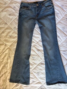 True Religion Joey Mid Rise Flare Jeans size 30